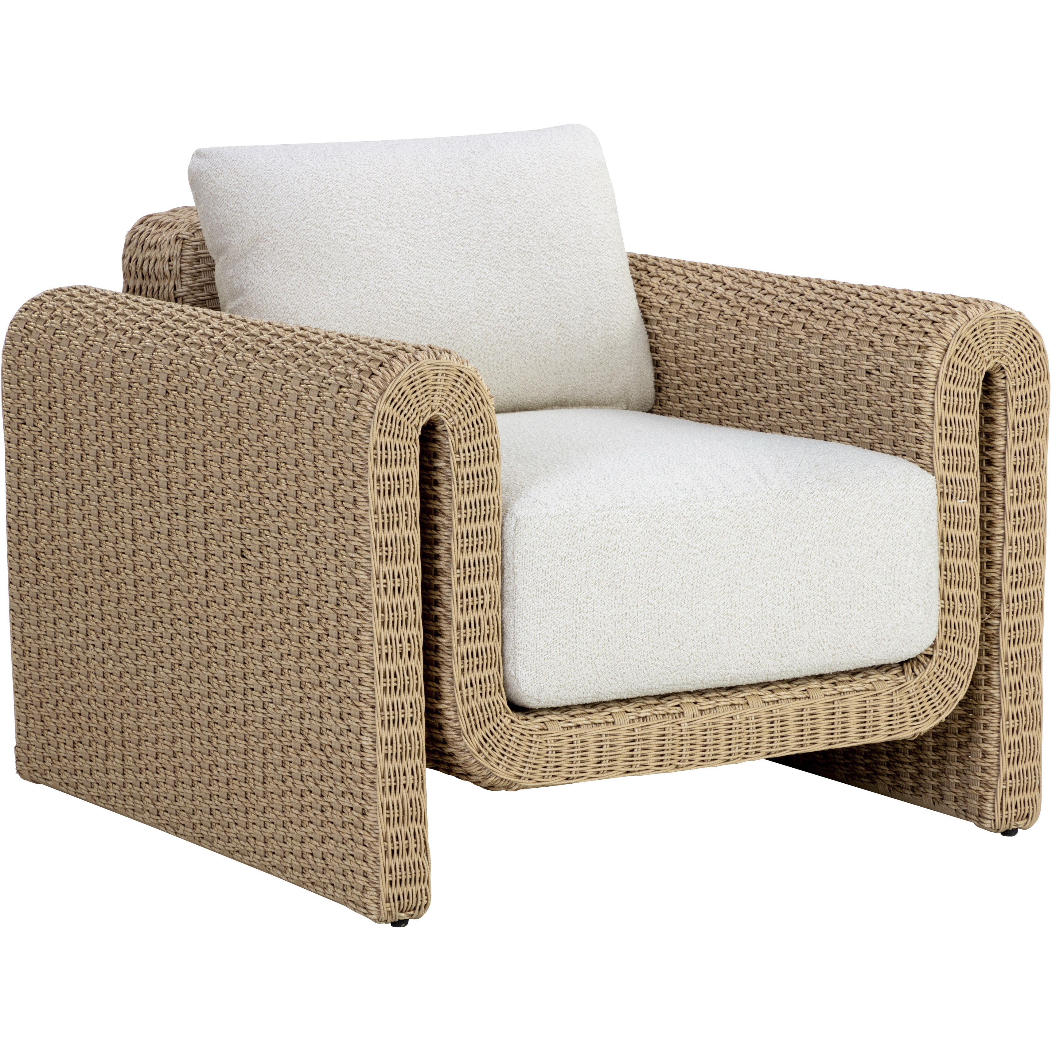 Tibi Natural / Louis Cream Outdoor Armchair